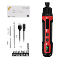 Ensemble de tournevis électrique à batterie rechargeable portable, moteur sans balais, couple maximal de 15 Nm, pour les constructeurs de modèles réduits, bricolage