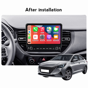 Para Hyundai Solaris 2 2020-2021 Android 12 Monitor de coche de 8 + 256g carplay DSP RDS GPS construido en 2din <span class=keywords><strong>radio</strong></span> reproductor de dvd 5,1 HIFI - Product Image 2