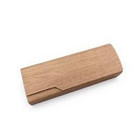 Boîte à lunettes de lecture portable personnalisée avec logo, vente chaude, en cuir PU, grain de bois, étui à lunettes de soleil de couleur unie