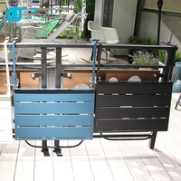 Uland – Table suspendue en fer pour la maison, petite Table européenne pliable pour les loisirs en plein air