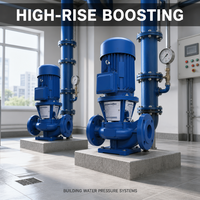Pompa Centrifuga Verticale Pneumatica Multiuso per Impianti HVAC e Sistemi di Circolazione Irrigazione