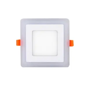 Luz de teto embutida redonda de duas cores para painel LED de produto de venda quente preço de atacado