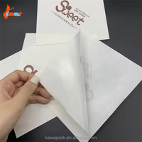 Sac à hamburger en papier blanc anti-graisse imprimé sur mesure, emballage en forme de L pour sandwichs, pour boulangerie, restauration rapide, emballage jetable