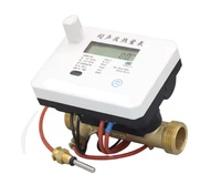 Compteur de chaleur ultrasonique de communication sans fil LoRaWAN/NB IOT de haute précision avec corps en laiton