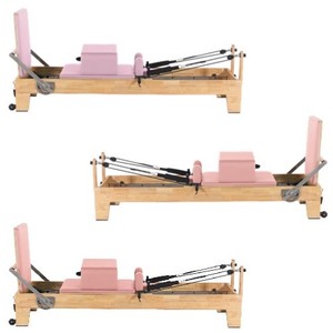 Atacado de Máquinas de Pilates Novas Profissionais para Estúdio Comercial, Dispositivo Personalizado Robusto, Máquina de Pilates Essencial em Carvalho - Product Image 6