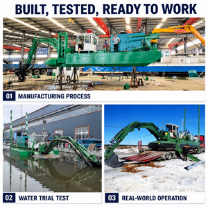Amphibious Swamp <strong>Buggy</strong> Dredger <strong>for</strong> Wetland Operations Riverbank Excavation Canal Foundation Work and Sludge Removal - Product Image 4