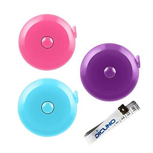 Cinta métrica de cuerpo retráctil suave de 60 pulgadas y 1,5 metros de alta calidad, bolsillo, cinta métrica de tela artesanal de costura a medida - Product Image 2