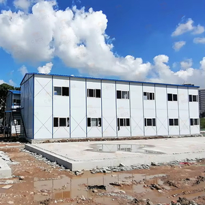 Casa Prefabbricata Tipo T con Rivestimento <span class=keywords><strong>Esterno</strong></span> Verniciato Antiruggine <span class=keywords><strong>per</strong></span> Lunga Durata in Ambienti Difficili e Zone Costiere - Product Image 1