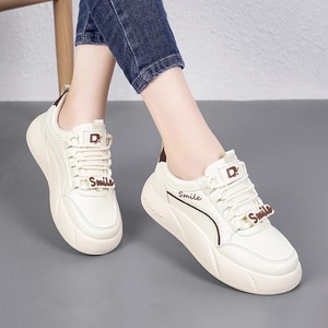 <span class=keywords><strong>Zapatillas</strong></span> Deportivas para Mujer, Otoño 2024, Parte Superior de PU, Suela de Goma, Cierre con Cordones, Amortiguación, Antideslizantes, para Jóvenes - Product Image 3