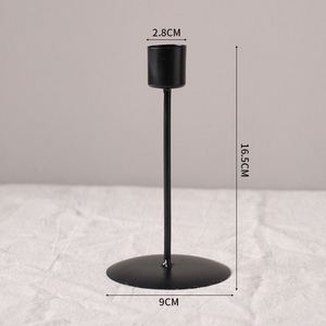 Nordic Single Head Simple Iron Art Candle Holders Christmas Table Ornaments Romantic Wedding Decoration Metal Candlestick - Product Image 5