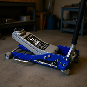 Gato hidráulico de aluminio 3T para coches, herramienta de elevación de 3 toneladas con altura mínima de 12 pulgadas - Product Image 2