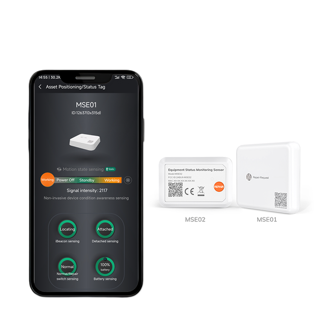 Equipment Status Monitoring Sensor Bluetooth IoT Smart Electronic Energy Consumption Meter for Manufacturing