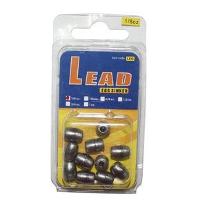 Toptan ucuz olta kurşunu yumurta platin ağırlık içi boş aksesuarları - Product Image 4