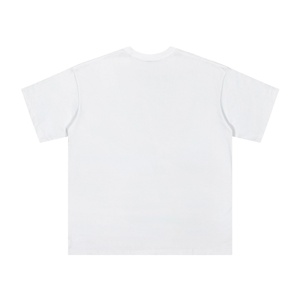 เสื้อยืดแขนสั้นสไตล์เรโทรสำหรับผู้ชาย แฟชั่นแนวสตรีท งานปักขนสัตว์อย่างดี ผ้าฝ้าย 100% ลายพิมพ์ฤดูร้อน ระบายอากาศได้ดี - Product Image 3