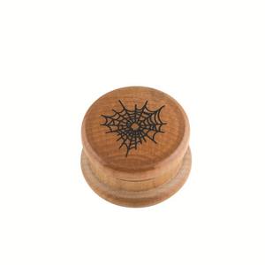 Molino de Hierbas de Madera de 55 mm con Logotipo Personalizado al por Mayor, Molinillo de Hierbas de Madera para Tabaco con Logotipo Personalizado, Triturador de Tabaco de Madera para Fumar - Product Image 5