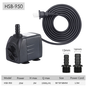 Bomba de Agua para Jardín de 25 W, Bomba de Fuente para Acuario, Bomba de Agua Sumergible Ajustable de 1000 LPH para Acuario - Product Image 2