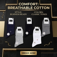 Chaussettes habillées pour hommes