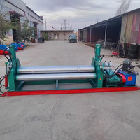 Machine à cintrer les tôles à trois rouleaux, machine à cintrer les tôles électrique