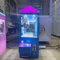 Machine à griffes commerciale pour la capture de jouets et de prix, jeu d'arcade, alimentation 110-220V, fonctionne à pièces, prise US, version espagnole et anglaise