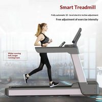 Tapis roulant commercial incurvé non motorisé avec écran LCD et détection de fréquence cardiaque sans fil pour entraînement cardio à domicile