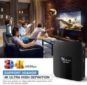 Gys thông minh TV hộp TX3 Mini Quad core 4 Android 9 0 1G 2G 8G 16G TV Hộp 4 K HD phương tiện truyền thông Máy nghe nhạc - Product Image 2