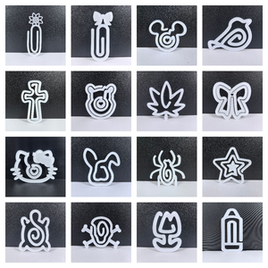 Jumbo Acrylic Sublimation Paper Clips Blanks for Sealing Snacks/Book/Gifts /Bag/<strong>Christmas</strong> <strong>Decor</strong>/Crafts/School/<strong>Office</strong> - Product Image 5