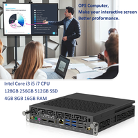 Nueva Computadora Educativa YUHUA OPS Intel Core I5/i7 de 12.ª/13.ª Generación, 16 GB de Memoria de Video DDR4, Almacenamiento SSD+HDD