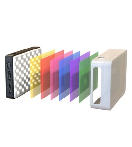 ST120 Mini téléphone portable à clipser rvb lumière vidéo photographie lumière de remplissage avec 6X Film couleur - Product Image 6
