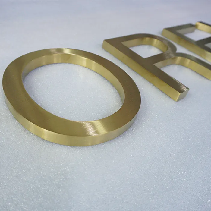 Outdoor 3D Diy Decorative Laser Cutting Metal Channel Letters for Shop Advertising