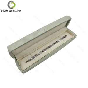 Caja de Pulseras de Lujo para Mujer, Diseño Elegante de Terciopelo, Cierre con Logotipo Personalizado, Embalaje de Regalo para Joyería para Tienda - Product Image 5