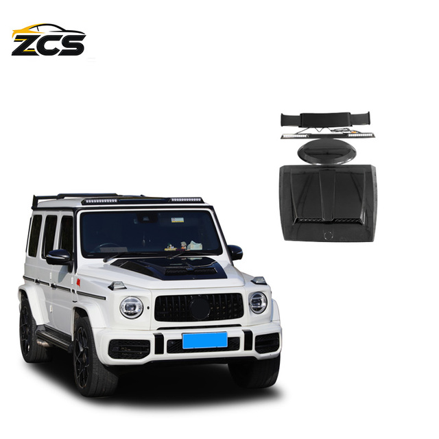 New G-Class W464 with B Model 10-Piece Carbon Fiber Kit for Retrofit/Upgrade