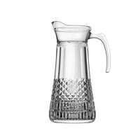 Ge Horse — pichet à eau en verre transparent 1,3 l, vente en gros, en stock, marque