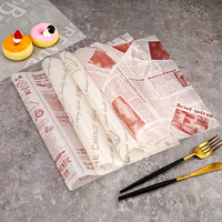 10 papiers d'emballage biodégradables pour Hamburger et Deli, emballage de naturels, résistant à la graisse, pour emballage d'aliments