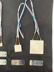 50x50x3mm 1938W AlN Calentador de cerámica Alta conductividad térmica 240V AC para máquina PCR y prueba de chips - Product Image 2