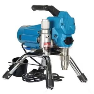Machine de peinture à moteur haute pression avec pistolet pulvérisateur à pompe à piston pour revêtements ignifuges muraux et de toiture - Product Image 3