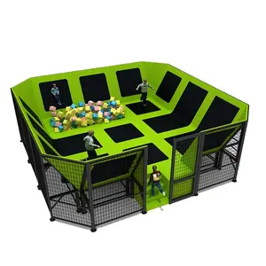 Marken hersteller Commercial Kids Child Jumping Indoor Rechteck Wasserdichte Matten Trampolin Park