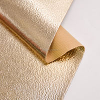 Cuir synthétique PU, cuir artificiel métallisé, élastique pour chaussures et sacs, épaisseur 1,0 mm, largeur 54/55 pouces