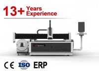 Máquina de Corte Láser de Metal Económica 3015LR 6025LR con Mesa Intercambiable para Láminas Metálicas