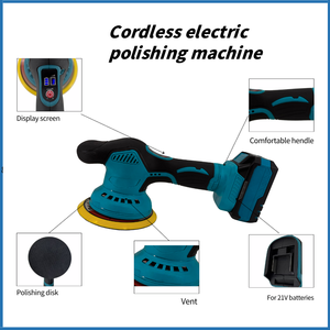 Machine de <span class=keywords><strong>polissage</strong></span> de surfaces et de detailing automobile sans fil, sans balais, alimentée au lithium, de qualité professionnelle - Product Image 5