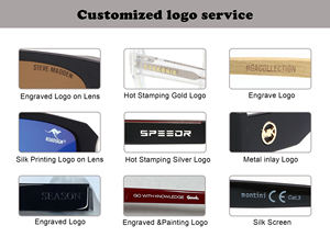 Custom UV400 rosa occhiali da sole sportivi PC telaio materiale PC polarizzati occhiali da corsa per il ciclismo all'aperto Logo posizionamento - Product Image 4