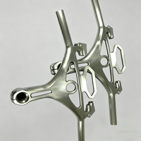 Pièces d'usinage CNC en acier inoxydable de construction robuste GH pour prototypage rapide, fraisage et tournage pour adaptateurs pneumatiques