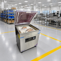 Machine de mise sous vide électrique 540TD haute puissance, durable, à chambre unique, pour la conservation des aliments, idéale pour le bœuf et l'industrie chimique commerciale
