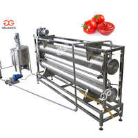 Processeur de concentré de tomates Machine de traitement de pâtes aux tomates Ligne de production automatique de purée de tomates
