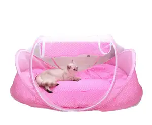 Offre Spéciale Pliable Pet Tente Chat Chien Soins Infirmiers Salle D'accouchement Facile À stockage Emballé Dans Le Sac de transport Pour Animaux de compagnie Cages de Transport Pour Animaux Et maisons