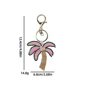 Accesorios para Bolsos de Alta Gama con Cuentas, Adornos de Estrella de Mar y Palmera, Estilo Romántico Francés, para Viajes y Manualidades - Product Image 2