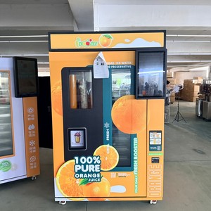 Máquina Expendedora Comercial <span class=keywords><strong>de</strong></span> Jugo <span class=keywords><strong>de</strong></span> Naranja 100% Puro y Fresco, Sistema <span class=keywords><strong>de</strong></span> Enfriamiento <span class=keywords><strong>de</strong></span> 3-5 Grados, Exprimidor Rápido <span class=keywords><strong>de</strong></span> 45s con Ventana Visual - Product Image 3