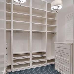 Armoire en bois pas chère, gain de place, en bois massif, intégrée au mur, armoire murale complète - Product Image 6