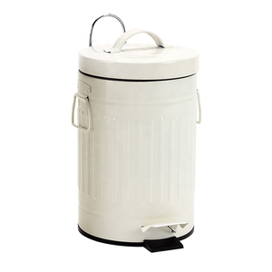 Papelera romana redonda de Metal para Hotel, papelera <span class=keywords><strong>Retro</strong></span> de 12L - Product Image 1