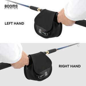 Booms Fishing RC3 y Bolsa para Carrete de Pesca, Funda Protectora Portátil de Neopreno Impermeable Negra de Una Sola Capa - Product Image 2