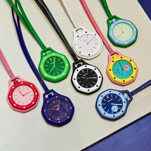Reloj Colgante de Pareja con Diseño de Polígono Personalizable al por Mayor, Estilo de Dibujos Animados, de Fábrica, Bajo Precio, Listo para Enviar - Product Image 1